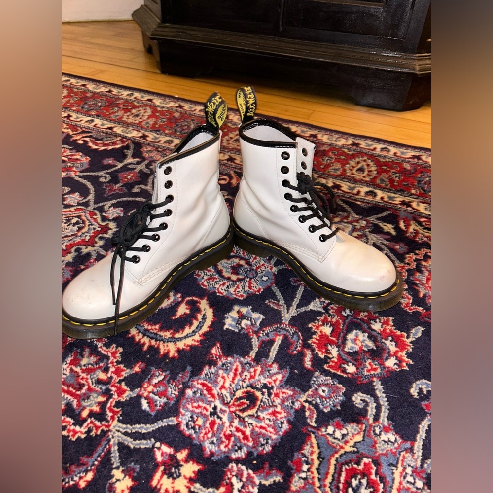 Dr. Martens Women's 1460 Smooth Leather
Combat Boots